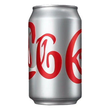 Diet Coke can  sticker