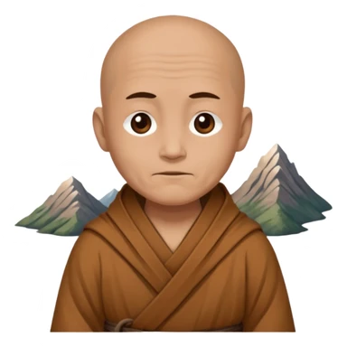 mountain monk sticker