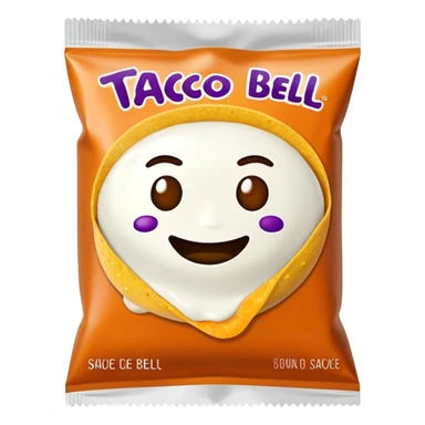 mild sauce from taco bell sticker