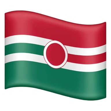 Republic of Chechnya flag sticker