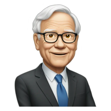 warren buffet  sticker