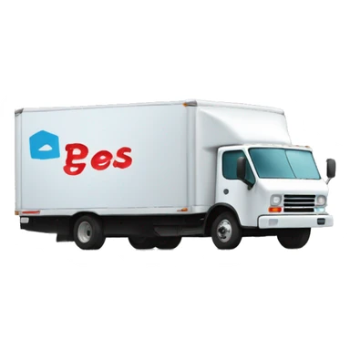 Box truck with “PGS” on the side sticker