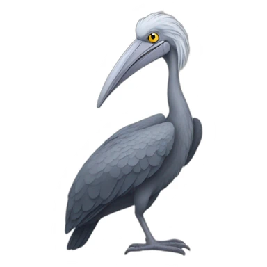 shoebill sticker