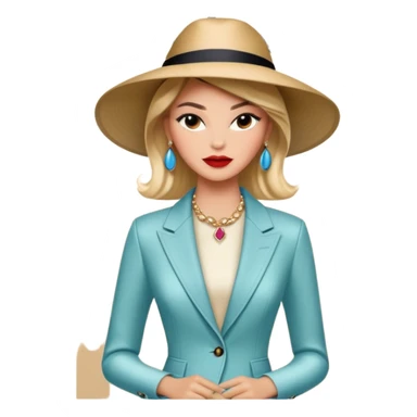 Vogue journal  sticker