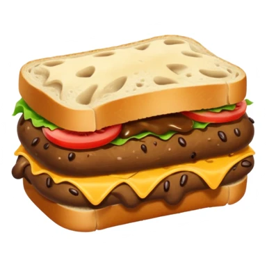 a turd sandwich sticker