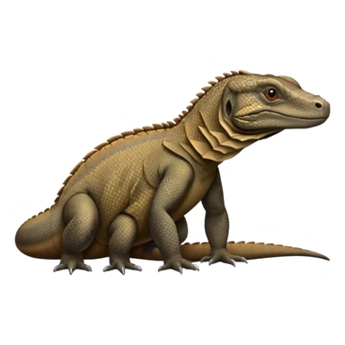 A Komodo Dragon sticker