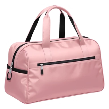 Pastel pink gym bag sticker