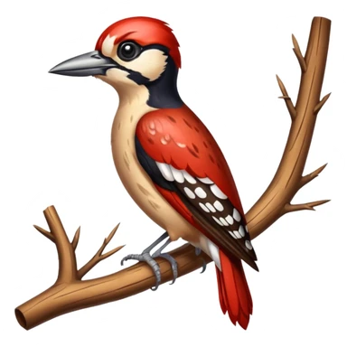 woodpecker sticker