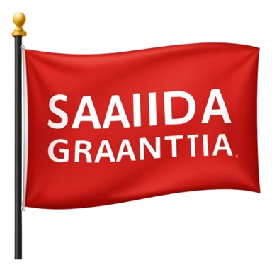 saida garantia banner sticker