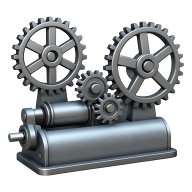 factory machine sticker