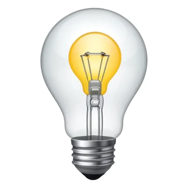 light bulb with small network nodes around sticker