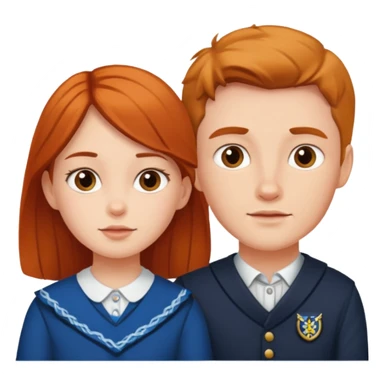 scottish family with son and daughter sticker