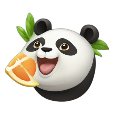Panda pastèque sticker