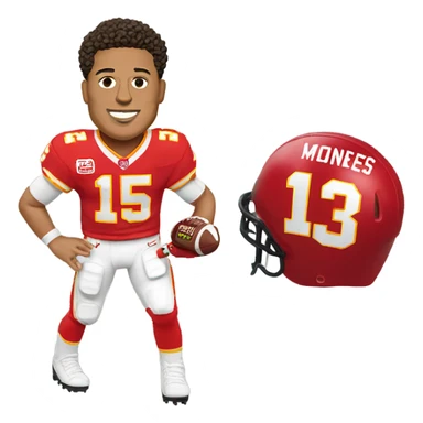 patrick mahomes bundle--a-rooskidoo sticker