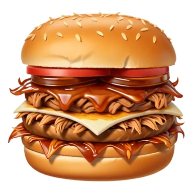Pulled pork sandwich  sticker