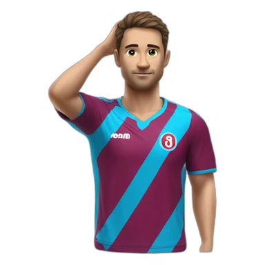 Trabzonspor 3 bar jersey sticker
