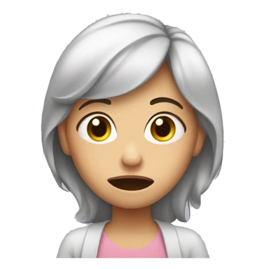 Cute mom that’s nausea  sticker