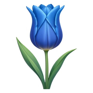tulipan celeste sticker