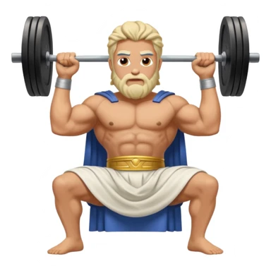 Zeus bench press sticker