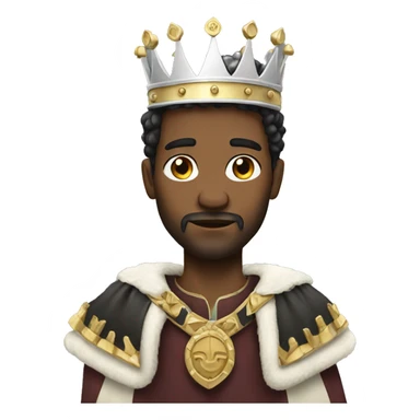white king sticker