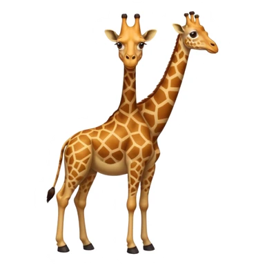 athlete  giraffe sticker