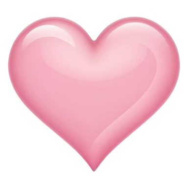 Light Pink Heart Shaped Wave sticker