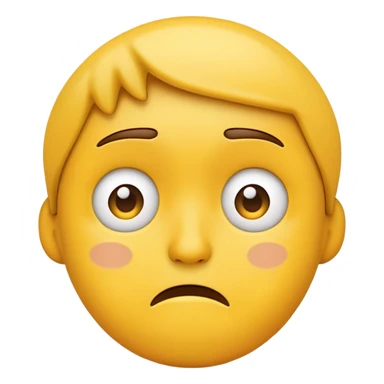 sad face emoji confused sticker