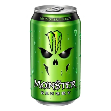 Monster energy drink sticker