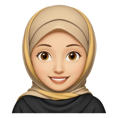wanita berhijab sticker