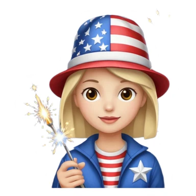 4th of July  sticker