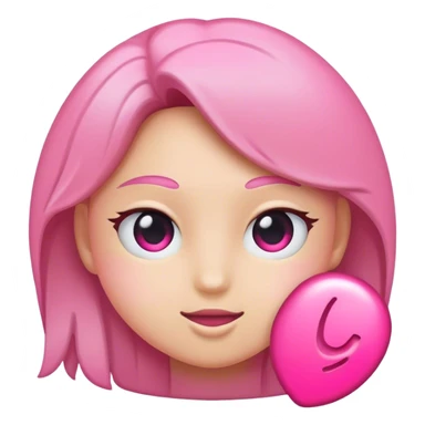 pink identification sticker