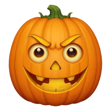 Pumpkin monster kid 
 sticker