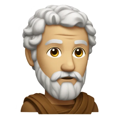  Stoic Pointing  sticker