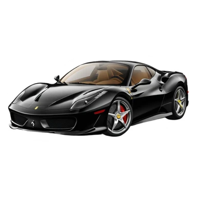 black farari car koli si change kar do sticker