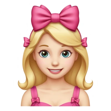 Emoji coquette  sticker