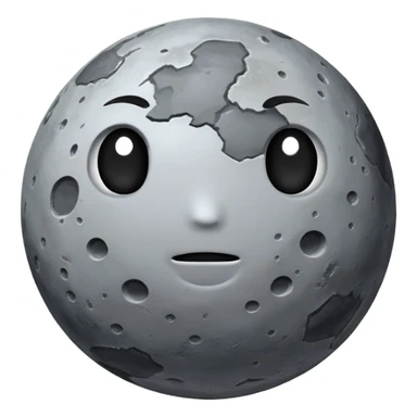 Realistic planet Mercury sticker