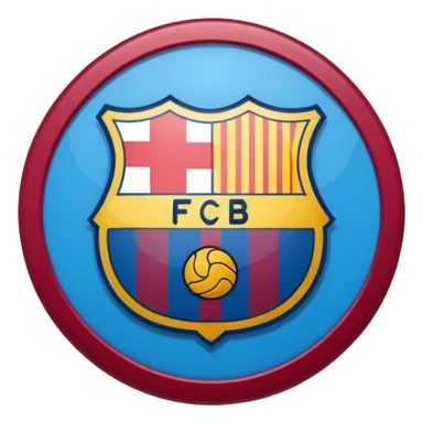 Logotipo de fc barcelona sticker