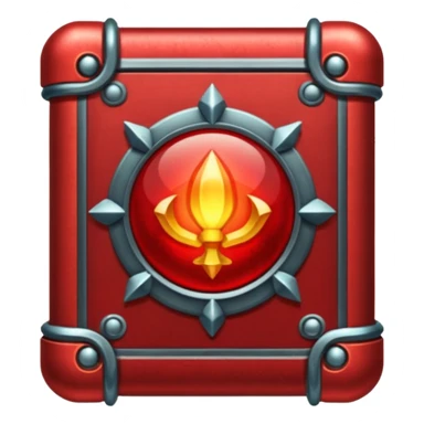 magical artifact red sticker