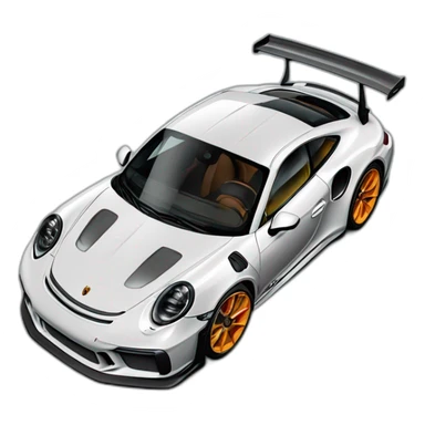 Porsche 992 gt3 rs sticker