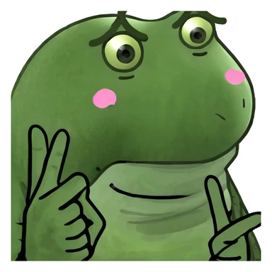 A pink middle finger  sticker