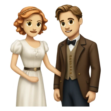 jack dawson and rose from titanic sticker