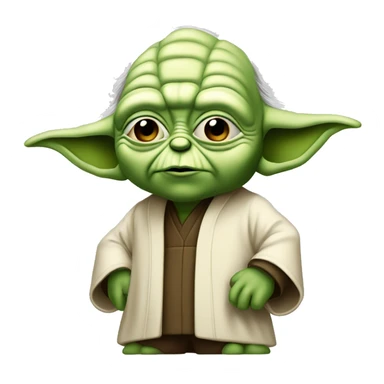 Maitre yoda qui dit "Pour la SVT, les maths, tu connaîtras" sticker