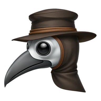 plague doctor beak sticker