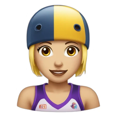 roller derby sticker