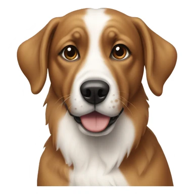 Dog with younger out sticker