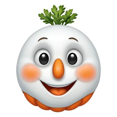Olaf frozen emoji sticker
