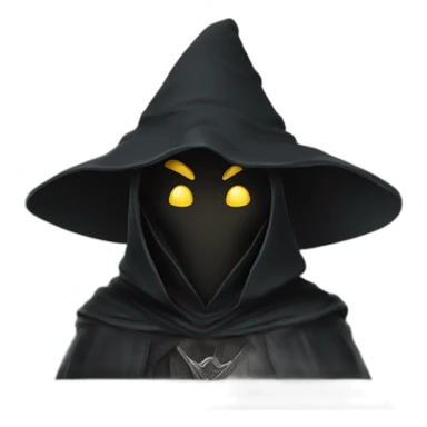 A nazgul from the lord of the rings movies in a party mood sticker