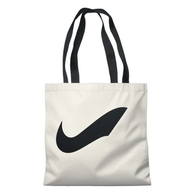 nike swoosh totebag sticker