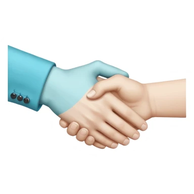 make it the exact hex color of A8F2F9, the last picture the handshake emoji sticker