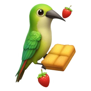 emoji de un colibrí con dulces sueños  sticker